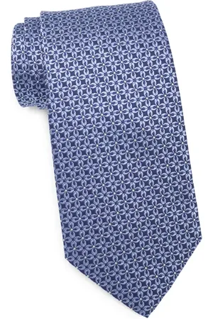 David Donahue Floral Silk Tie in at Nordstrom