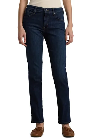 Ralph Lauren Mid Rise Straight Leg Jeans in at Nordstrom, Size 12 30