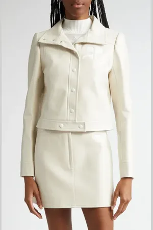 Courrèges Re-Edition Vinyl Jacket in at Nordstrom, Size 2 Us