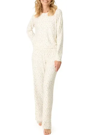 P.J.Salvage Full Of Love Floral Print Pajamas in at Nordstrom, Size X-Large