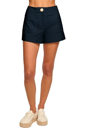 Ramy Brook Tamika Woven Patch Pocket Cotton Blend Shorts in at Nordstrom, Size 2