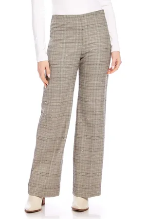 Karen Kane Sequin Straight Leg Pants at Nordstrom, Size Large