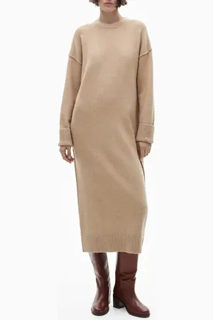 MANGO Mariam Long Sleeve Maxi Sweater Dress in at Nordstrom, Size 10