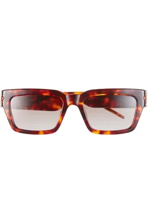 Casablanca Monogram 55mm Square Sunglasses in at Nordstrom