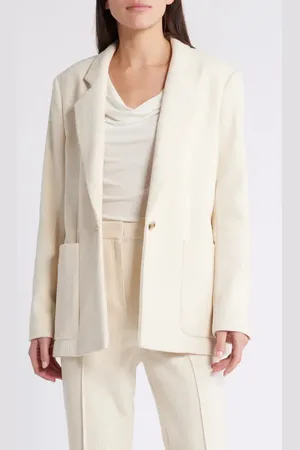 HUGO BOSS Janka Ribbed Jacket in at Nordstrom, Size 10