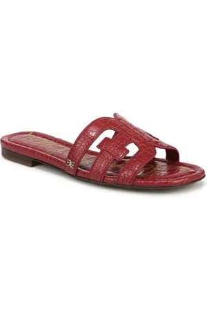 Sam Edelman Bay Cutout Slide Sandal - Wide Width Available in at Nordstrom, Size 8