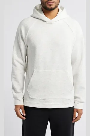 Zella Edge Chevron Jacquard Hoodie in at Nordstrom, Size X-Large