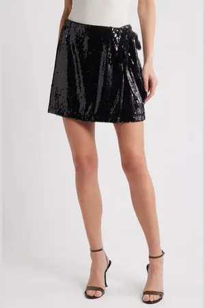 WAYF For Keeps Sequin Miniskirt in at Nordstrom, Size Medium