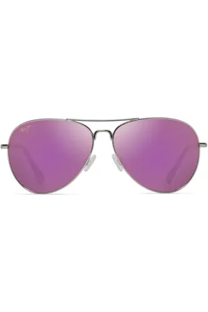 Maui Jim Mavericks 61mm Mirrored PolarizedPlus2?? Aviator Sunglasses in at Nordstrom