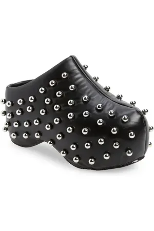 AZALEA WANG Romesco Studded Platform Clog in at Nordstrom, Size 6