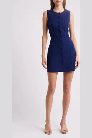 Charles Henry Button-Up Minidress in at Nordstrom, Size X-Large