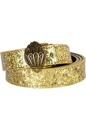 Kurt Geiger Reversible Hip Belt with Eagle Head Buckle in at Nordstrom, Size Medium