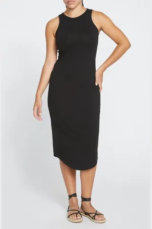UNIVERSAL STANDARD Cal Tank Midi Dress in at Nordstrom, Size 4Xl