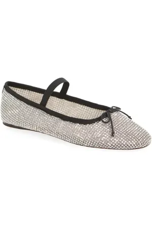 Loeffler Randall Leonie Mesh Mary Jane Flat at Nordstrom, Size 10