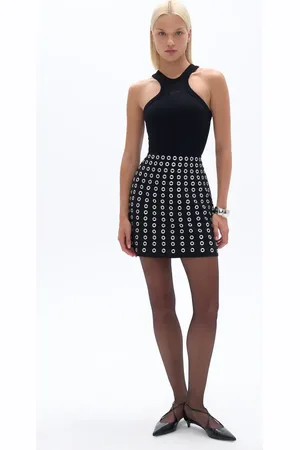 Nocturne Halter Neck Crop Top in at Nordstrom, Size X-Small