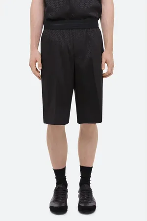 Helmut Lang Jacquard Satin Car Shorts in at Nordstrom, Size 32
