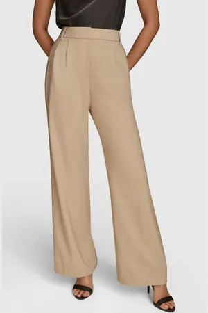 Donna Karan Pleated Wide Leg Pants in at Nordstrom, Size 12