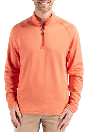 Cutter & Buck Peshastin Fleece Half Zip Pullover in at Nordstrom, Size Medium