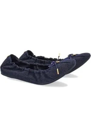 Salvatore Ferragamo Joelle Denim Ballet Flat in at Nordstrom, Size 5