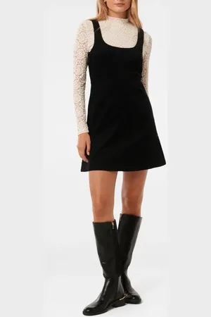 EVER NEW Camille Long-Sleeve Corduroy Minidress in at Nordstrom, Size 0
