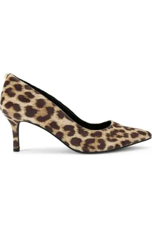 Kurt Geiger Kensington Leopard Print Flexi Pointed Toe Pump in at Nordstrom, Size 6Us