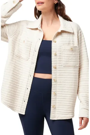 Travis Mathew Serene Horizon Quilted Shirt Jacket in at Nordstrom, Size Large