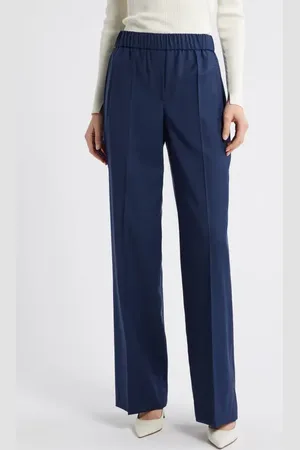 HUGO BOSS Toyal Pull-On Virgin Wool Flare Pants in at Nordstrom, Size 6