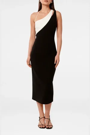 EVER NEW Toni Colorblock Sleeveless Midi Dress in at Nordstrom, Size 12