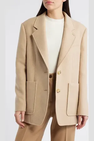 HUGO BOSS Jovanna Wool Blend Jacket in at Nordstrom, Size 4