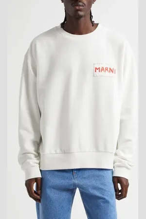 Marni Embroidered Logo Patch Sweatshirt in at Nordstrom, Size 36 Us