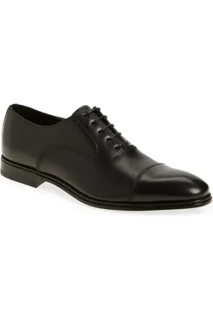Salvatore Ferragamo Boston Cap Toe Oxford in at Nordstrom, Size 6.5