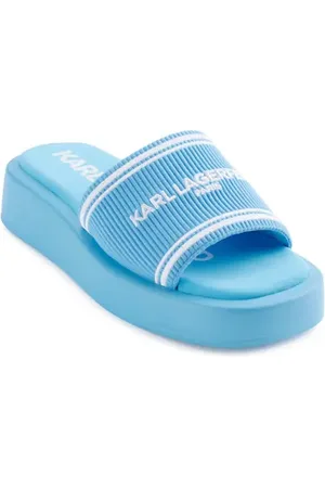 Karl Lagerfeld Ohare Platform Slide Sandal in at Nordstrom, Size 5