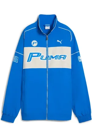 PUMA Relaxed Speed Driver Series Graphic Track Jacket in Team Royal at Nordstrom, Size Small