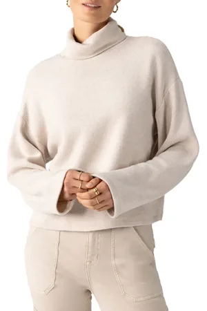 Sanctuary Cozy Metallic Turtleneck Sweater in at Nordstrom, Size X-Small