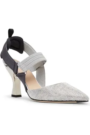 Fendi Colibri Embellished Pointed Toe Pump at Nordstrom, Size 5Us