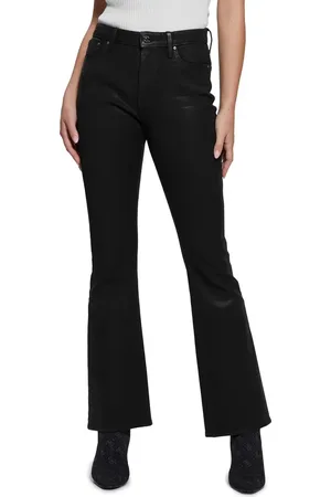 Guess Sexy Coated Flare Jeans in at Nordstrom, Size 24 X 30