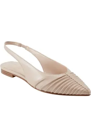 MARC FISHER Dalatee Slingback Pointed Toe Flat in at Nordstrom, Size 6
