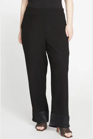 UNIVERSAL STANDARD Soiree Satin Trim Pants in at Nordstrom, Size 4Xl