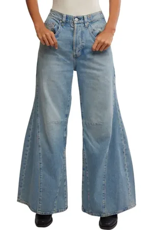 Free People Eden High Waist Slouchy Flare Jeans in at Nordstrom, Size 27