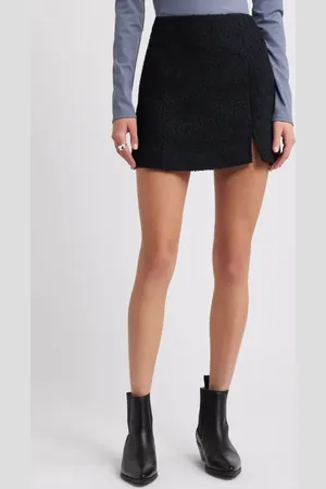 Open Edit Tweed Miniskirt in at Nordstrom, Size Xx-Large