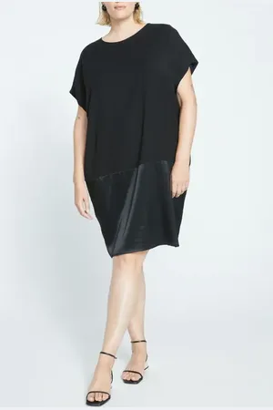 UNIVERSAL STANDARD Avenir Double Luxe Crepe Dress in at Nordstrom, Size Xs