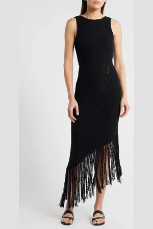 Rails Rylee Sleeveless Fringe Hem Sweater Dress in at Nordstrom, Size X-Small
