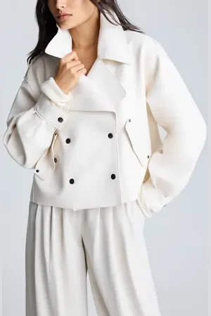 Kenneth Cole Crop Faux Leather Jacket in at Nordstrom, Size Medium