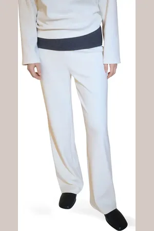 MANGO Corduroy Wide Leg Pants in at Nordstrom, Size Large