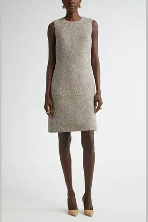 ST. JOHN Metallic Eyelash Tweed Dress in at Nordstrom, Size 0
