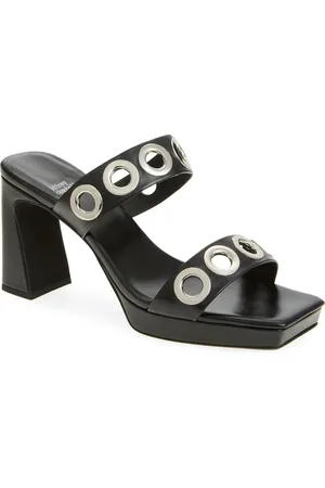 Jeffrey Campbell Danity Grommet Studded Slide Sandal in at Nordstrom, Size 11