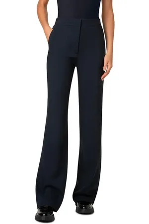 AKRIS Marla Stretch Wool Straight Leg Pants in at Nordstrom, Size 6