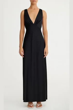 Significant Other Lucile Sleeveless Satin Maxi Dress in at Nordstrom, Size 4 Us