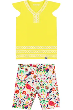 Mixed Up Girls Burda Tunic & Short Set in at Nordstrom, Size Medium