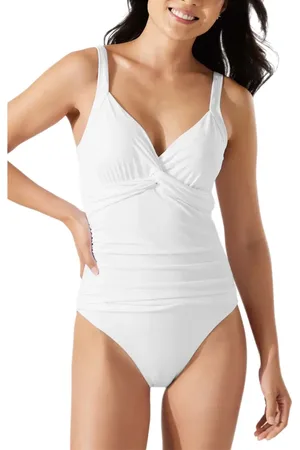 Tommy Bahama Pearl Underwire Twist Front One-Piece Swimsuit in at Nordstrom, Size 4